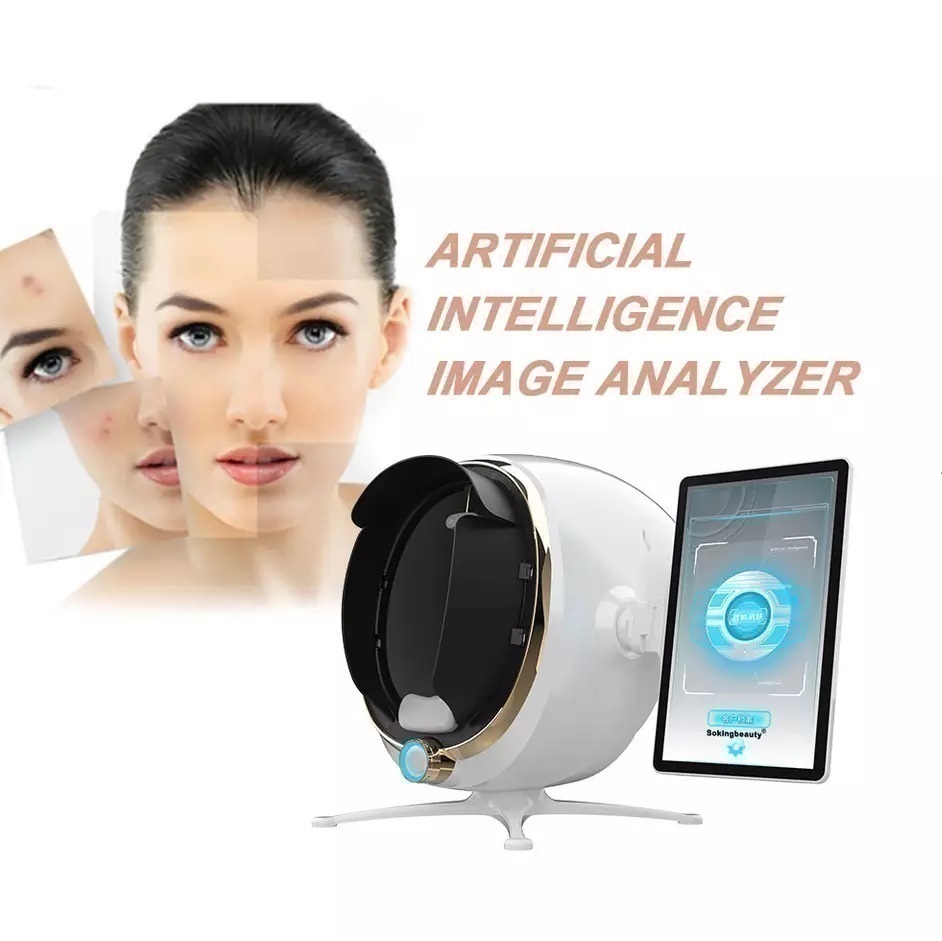 Skin Diagnosis System Source Factory specialty 28 million pixels 3d dermatoscope facial skin analysis machine for face scanner skin analyzer machine