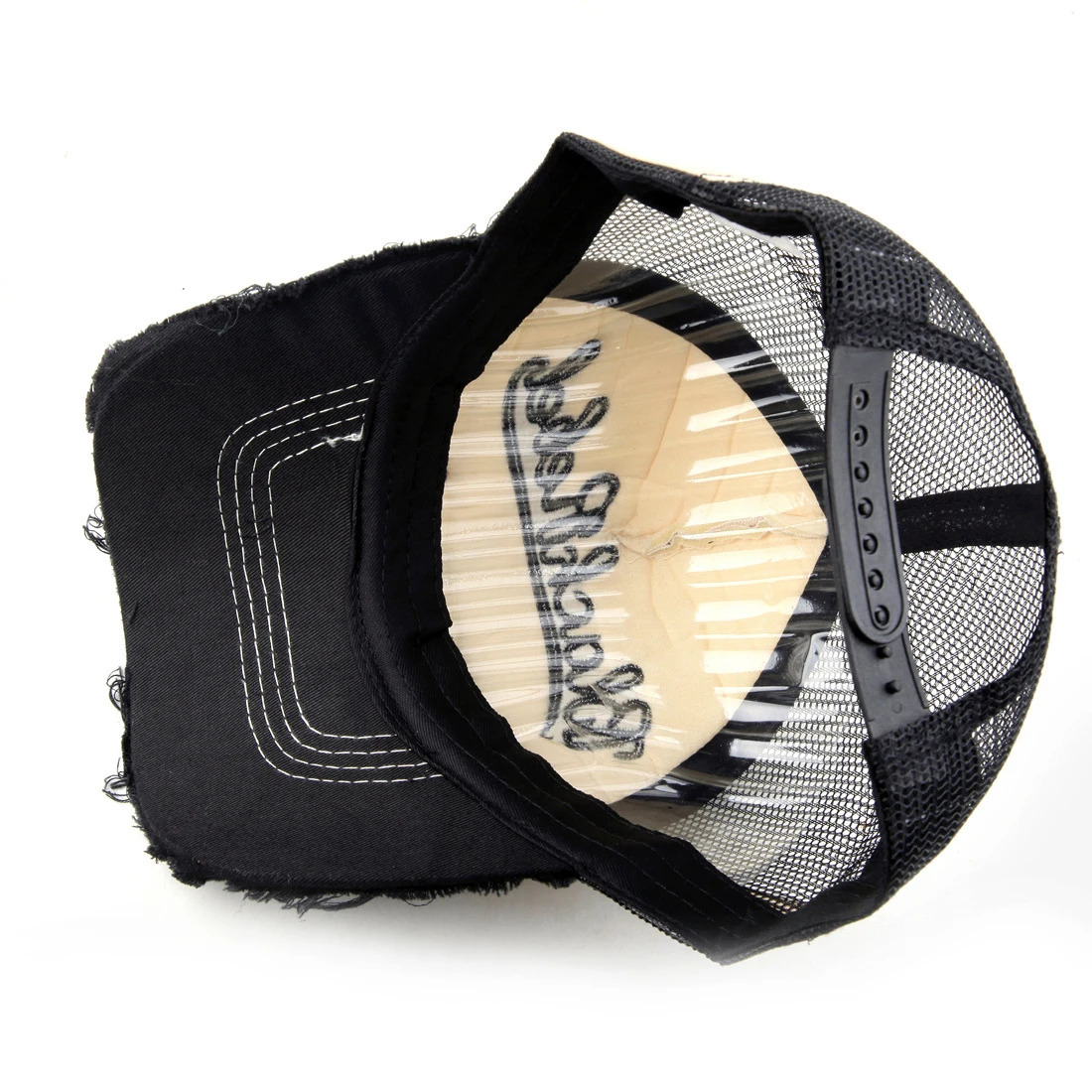 Xthree summer baseball cap mesh womens snap cap mens bone skeleton hip-hop casual Gorra adjustable cotton cap 250213