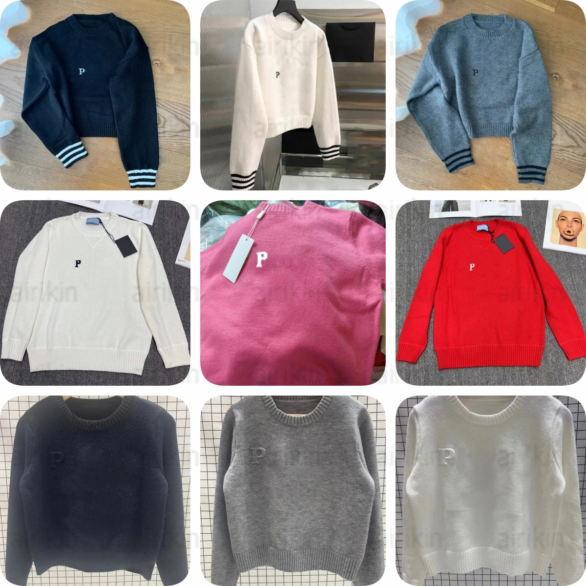 2025 New designer Women's Sweaters Milano Designer Womens Woollen Sweater Knitting Pullover Paris High Quality Flocking Classic Style Luxury Sweater