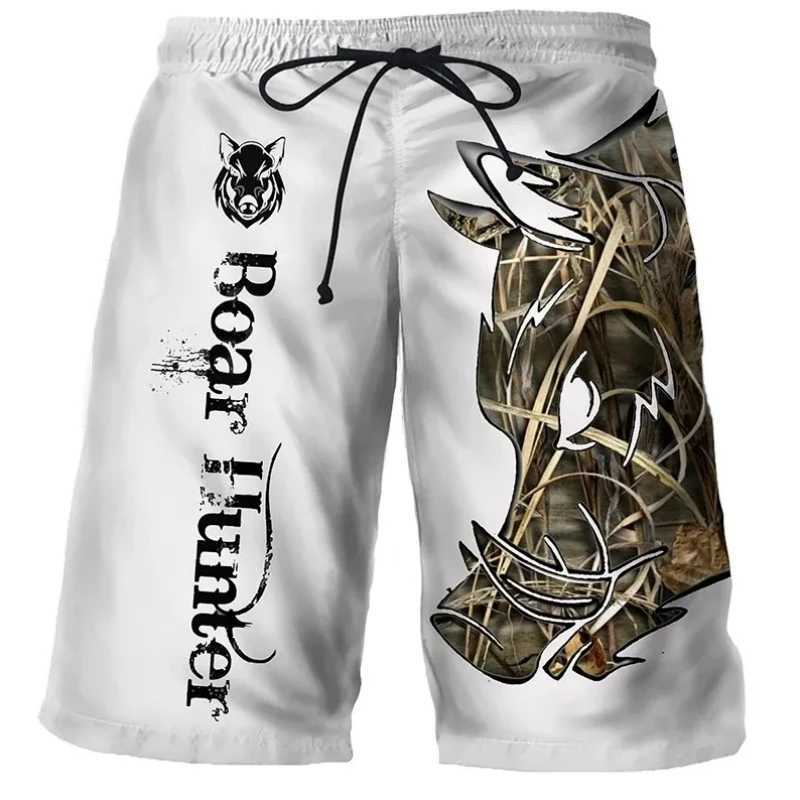 Tiger Lion Wolf Hawaiian Mens Male Jogger Mens Designer Shorts Quick Dry Beach Summer Sports Gym Sexy Bodybuilding Pour HommeXJ250213