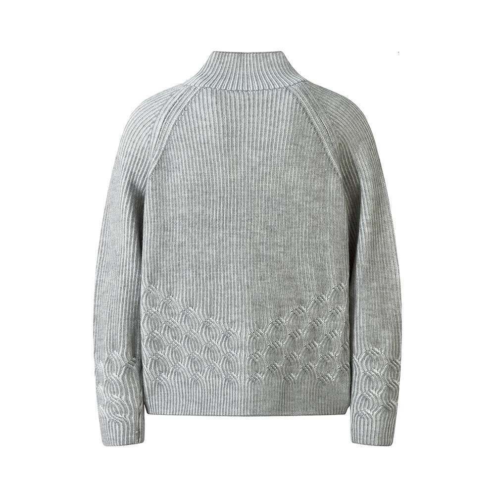 High Street Twist Washed Zipper Sweater Jackets Mens And Women Lapel Vintage Casual Baggy Autumn Coat Oversized Knitted Clothes