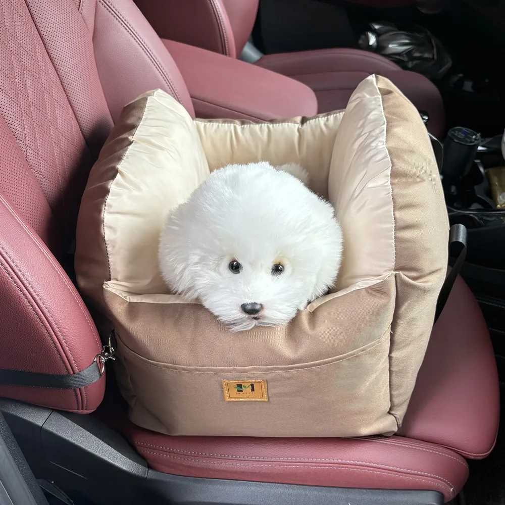 Others Dog Carrier Pet dog car seat cover safe and waterproof small dog nest pad cat harness soft and comfortable travel dog car seat washable pet har