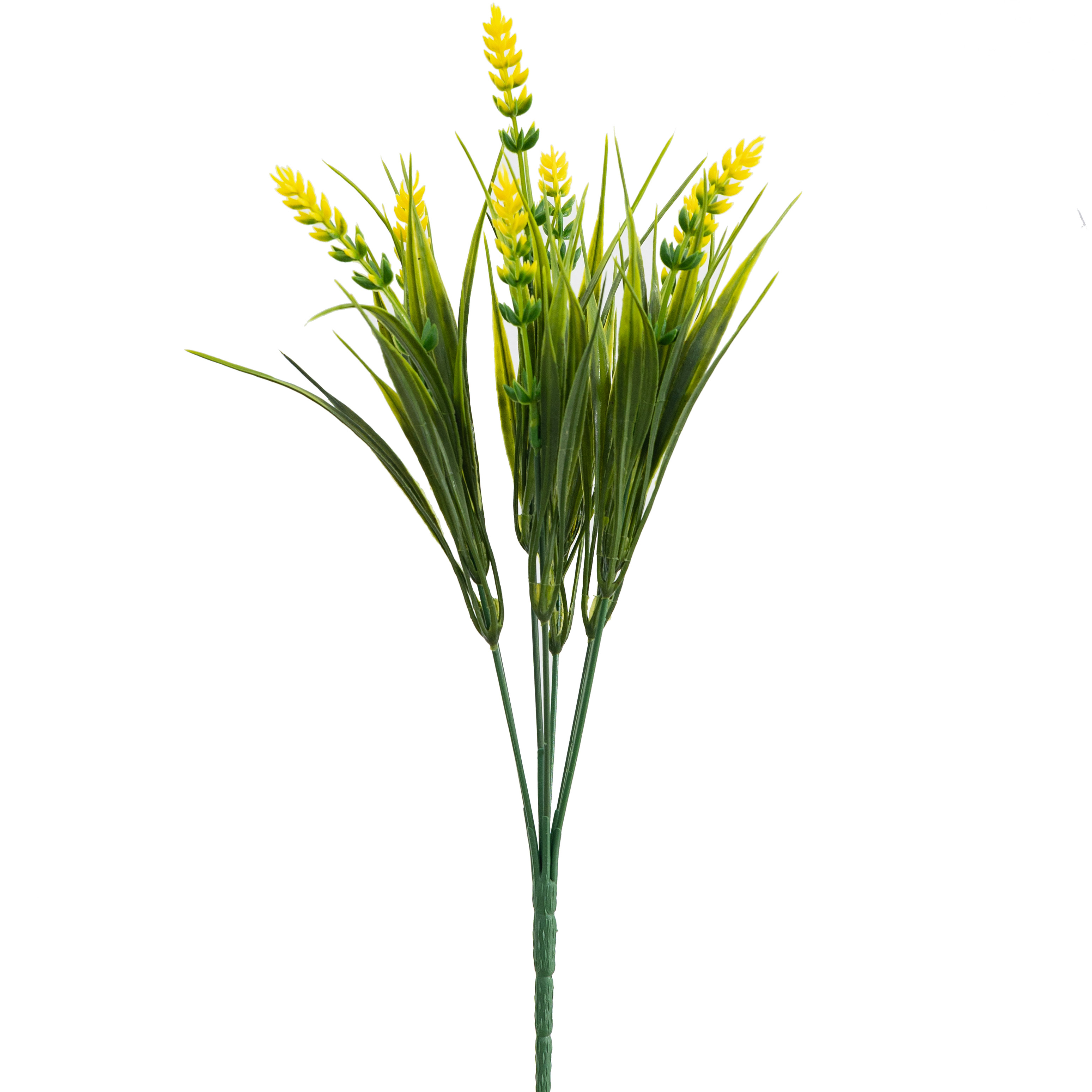 Durable Plastic Wheat Stalk Fake Greenery - Outdoor Showroom Floral Decorations