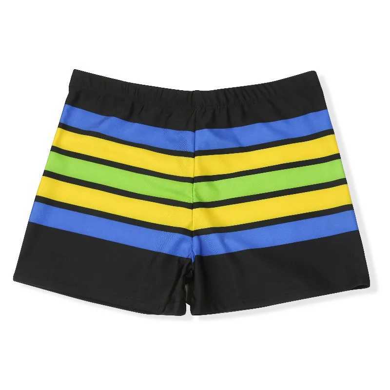 Mens Elastic Swimming Trunk Swimwear Beach Swim Sport Short Briefs Surfing Summer Swimsuit Boxer Shorts Bathing Suit W250214