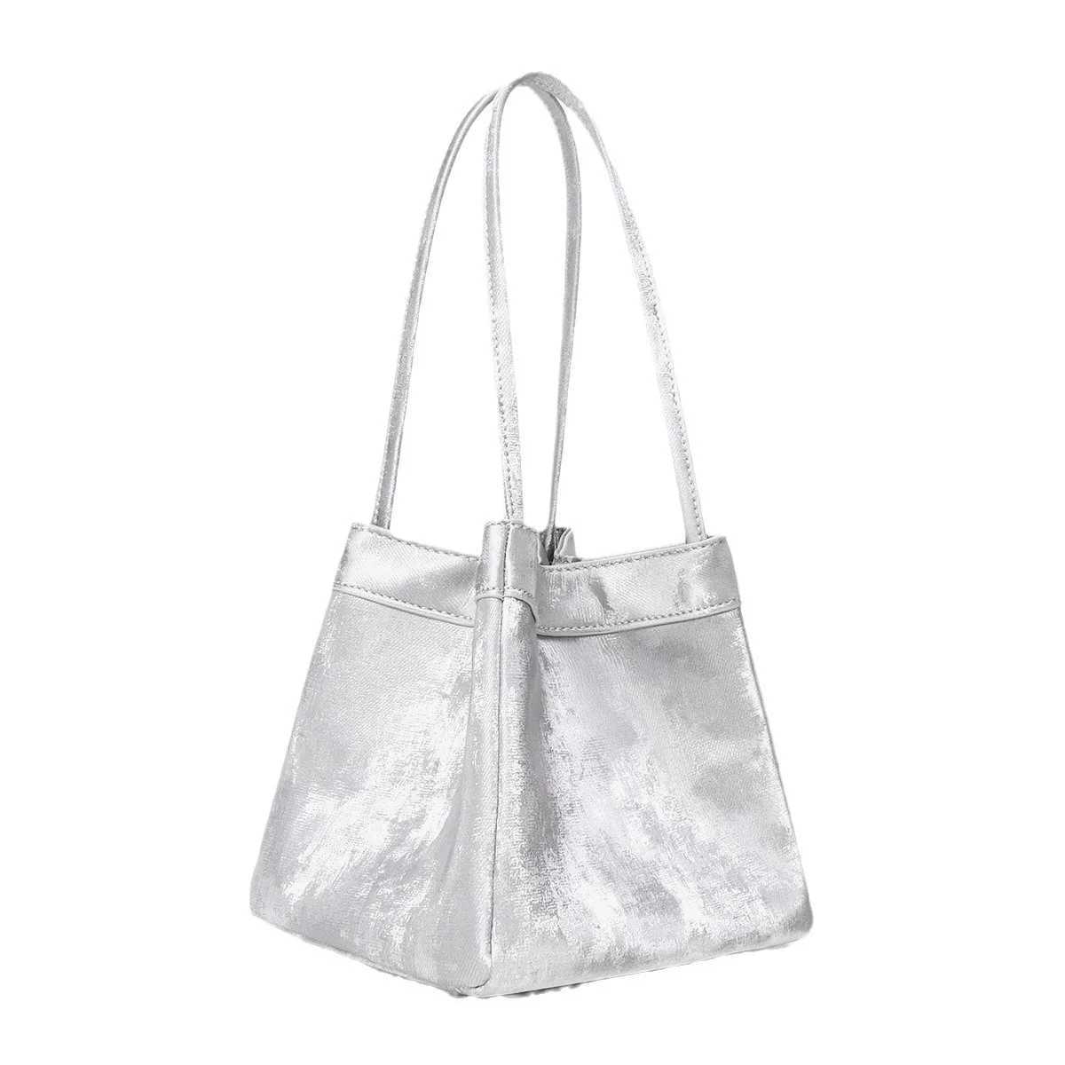 Cust Letter Suede Leather Wen Bucket Bag Fem Par Handbag 2024 New Fashion Chinese Sle Luxury Brand Tote Bags Z250318