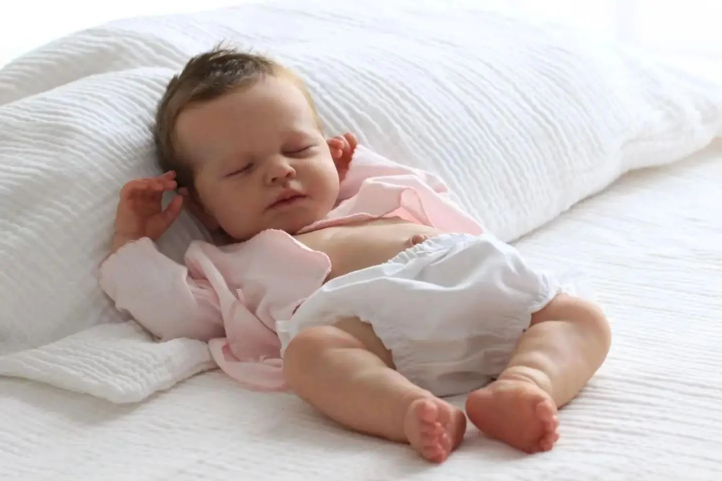 50cm Whole Body Silicone Vinyl LouLou Bebe Reborn Girl and Boy With Painted Visible Veins Handmade Lifelike Reborn Baby Doll 250214