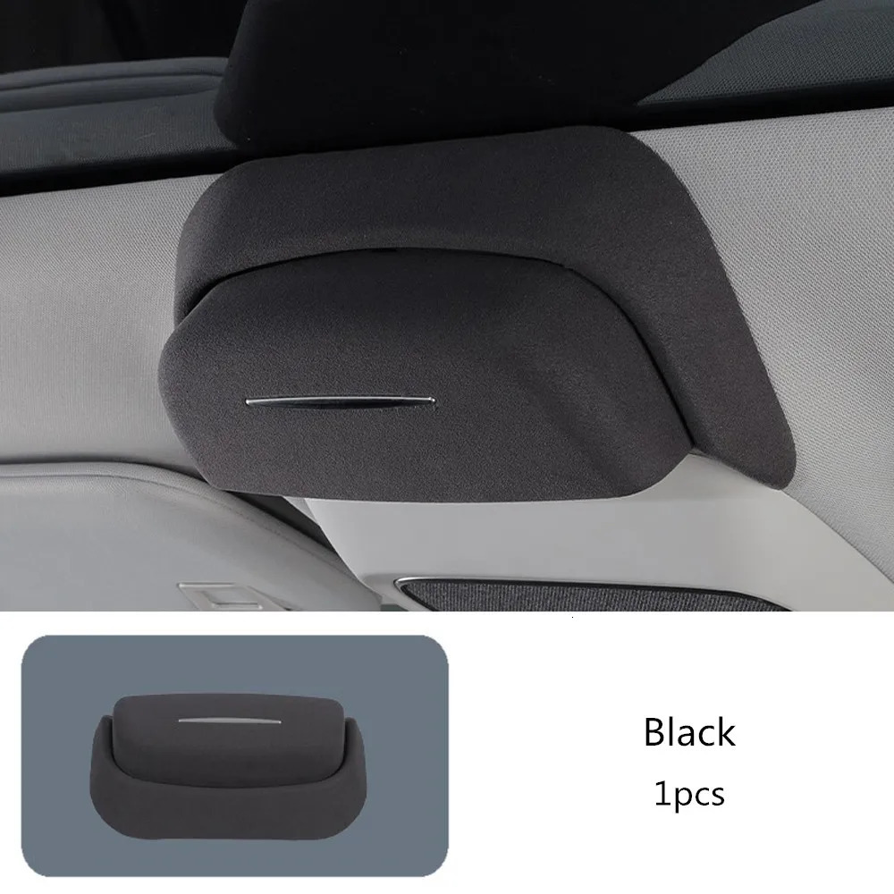 Car Suede Glasses Case Sunglasses Car Storage Clip Modification Car Roof Storage Interior Decoration Accessories For Xpeng G6 250213