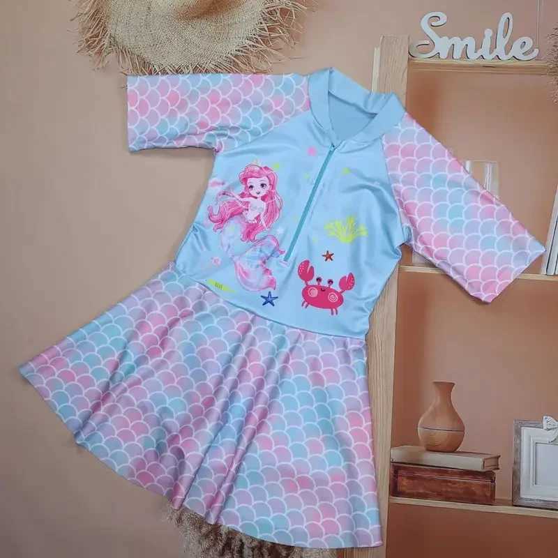 In Various Sizes From Toddler To Big Girls Girls One-Piece Swimsuits for Dancing and SportsXJ250214