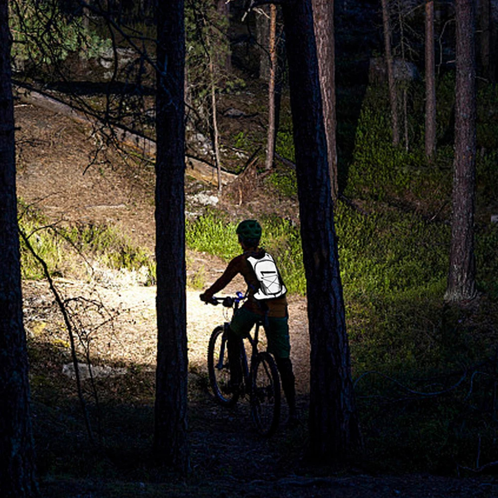 8L High Visibility Reflective Cycling Hydration Backpack Outdoor Sports Running Hiking Backpack Travel Daypack Shoulder Bag 250214