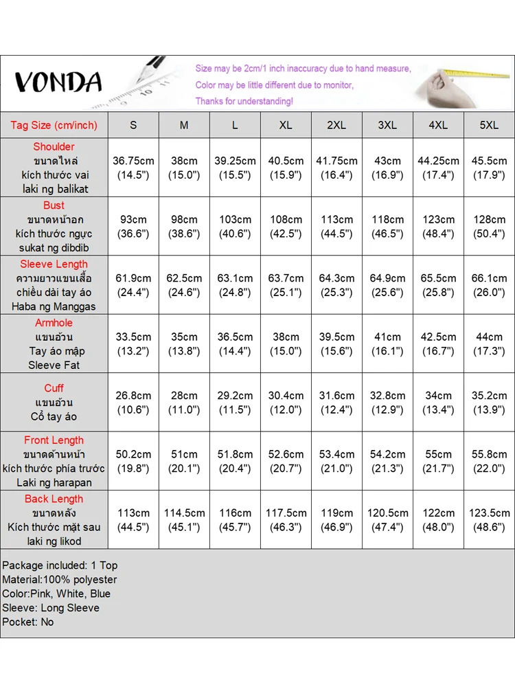 Plus Size VONDA Women Irregular Tops Satin Silk Blouses Casual Tunics Elegant Flare Sleeve Solid Split Layered Blouses 250210