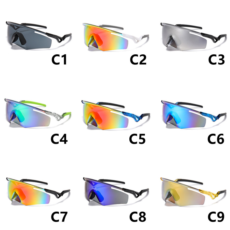 Brand Half Frame Sunglasses For Men Designer Driving Eyeglasses Women Sunglasses Sport Sun Glasses Uv Protection Eyewear