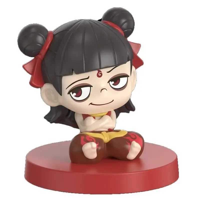 Blind Box Nezha Devil Childs Sea series Of Figure Ornaments Genuine Authorized Movies With The Same Peripheral Gift Free shipping