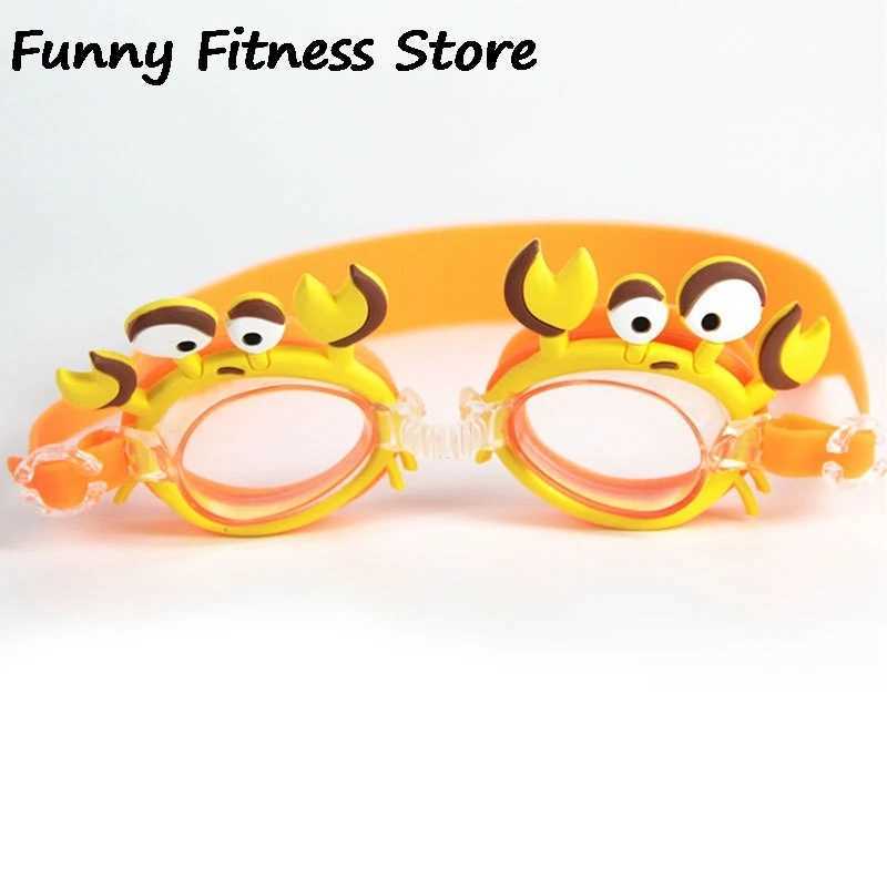Children Lovely Swimming Glasses Waterproof Silicone Eyewear Professional Water Sports Goggles Boys Girls Eyeglasses Z250215