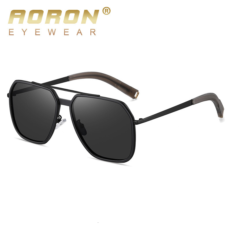 New Polarized Aluminum Magnesium with Large Frame for Men and Women, Color Changing Toad Glasses, Night Vision Driving designer Sunglasses