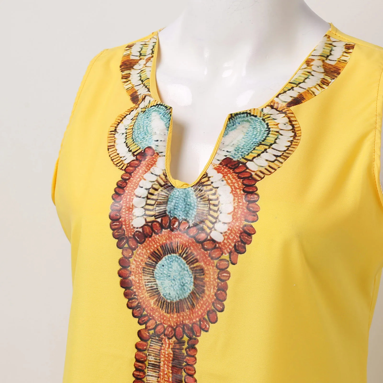 Womens Summer Dress Loose Bohemian Flower Printed Sundress Casual Sleeveless Linen Long Dress Womens Robe 250213