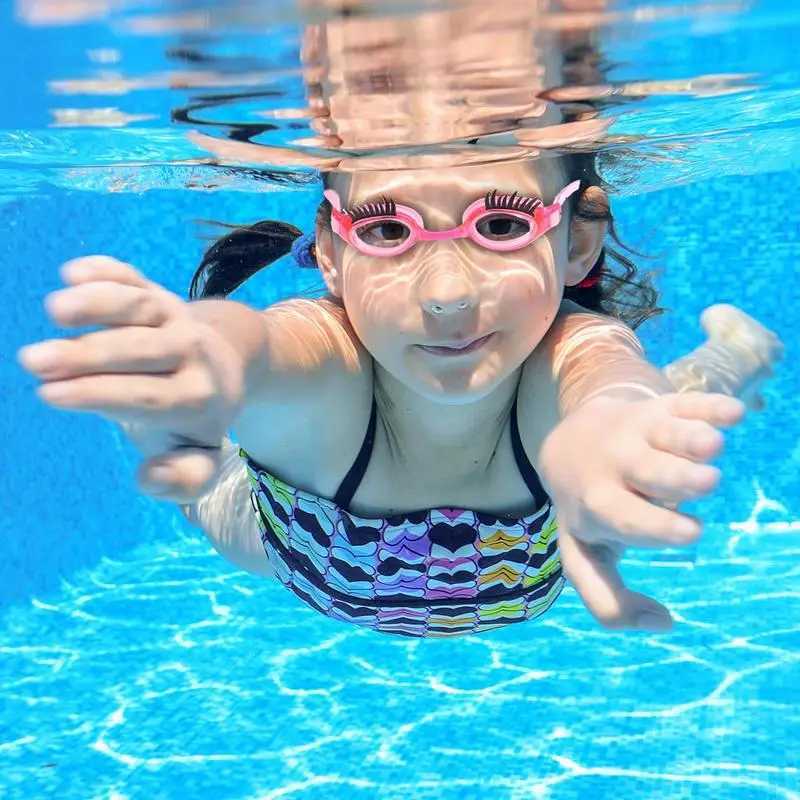 Childrens Swimming Goggles Cute Waterproof Anti Fog Eyewear Boys Girls Baby Water Sport Glasses Z250215