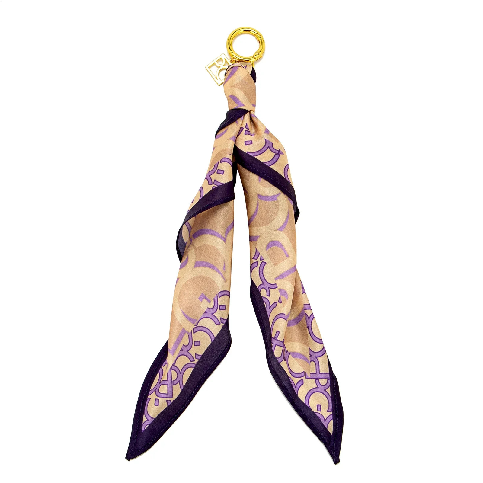 PG Fashion Street Multi Style Luggage Accessories Womens Silk Scarf Accessories Temperature Pendant Luggage Accessories 250214