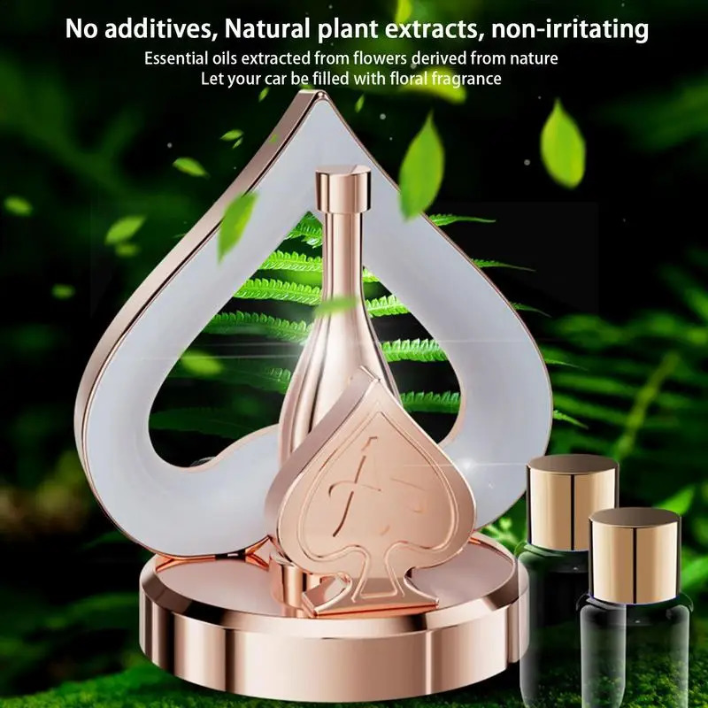 Car Diffuser Vent Clip Auto Air Vent Aroma Ornament Long-Lasting Vehicle Freshener Clip With Light For Cars Auto Suvs 250214