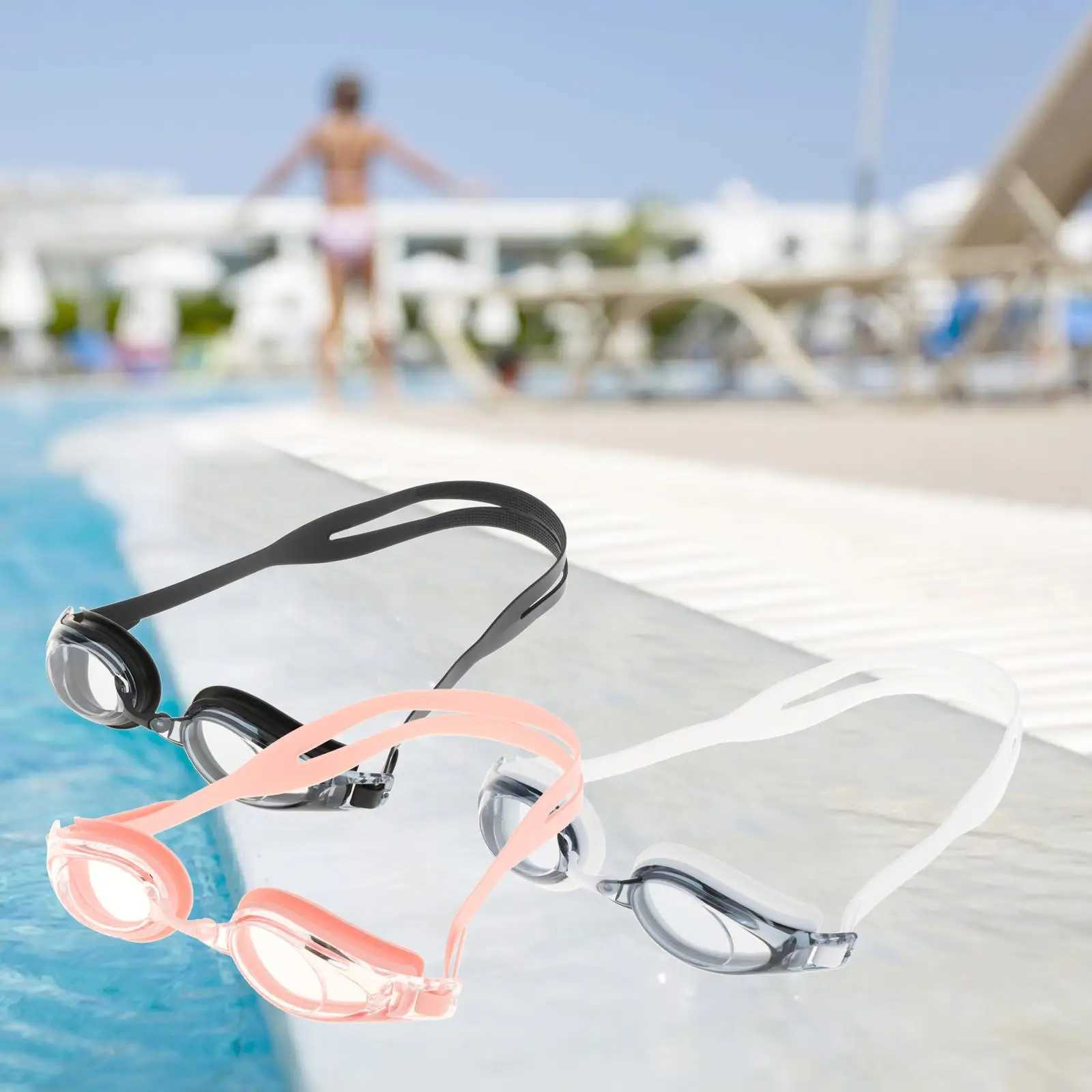 Swimming Goggles Soft Silicone Leakproof Anti Fog Adjustable Strap for Beach Snorkeling Swimming Pool Water Sports Youth Z250215