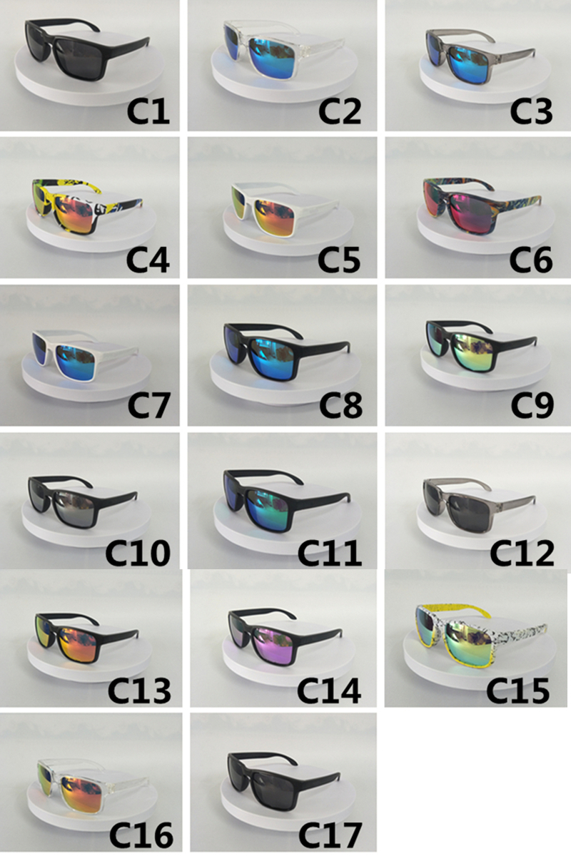 High Quality Brand Polarized Sunglasses Uv400 Eyewear Designer Sunglasses For Womens Sports Sun Glasses Summer Outdoor Unisex Glasses 17 Colors