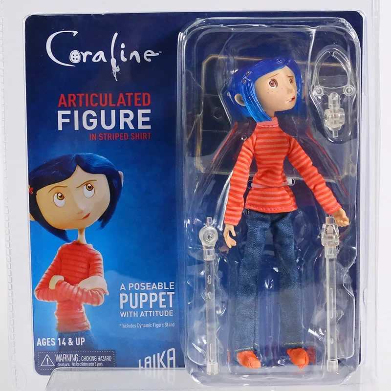 NECA Coraline and The Secret Door Caroline 7 Action Figure Collectible Model Toy Gift Doll Figurine W250214