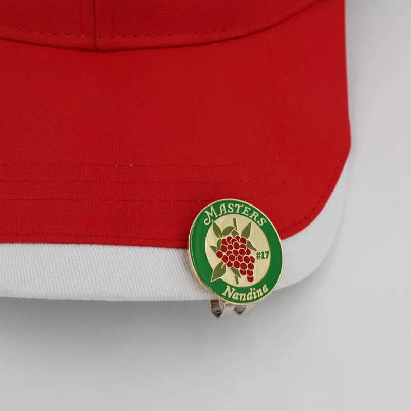 Magnetic Metal Golf Cap Clips Golf Hat Clip Various Styles Golf Accessories For Golf Ball Mark Marker Golf Gift Drop ShipW250215