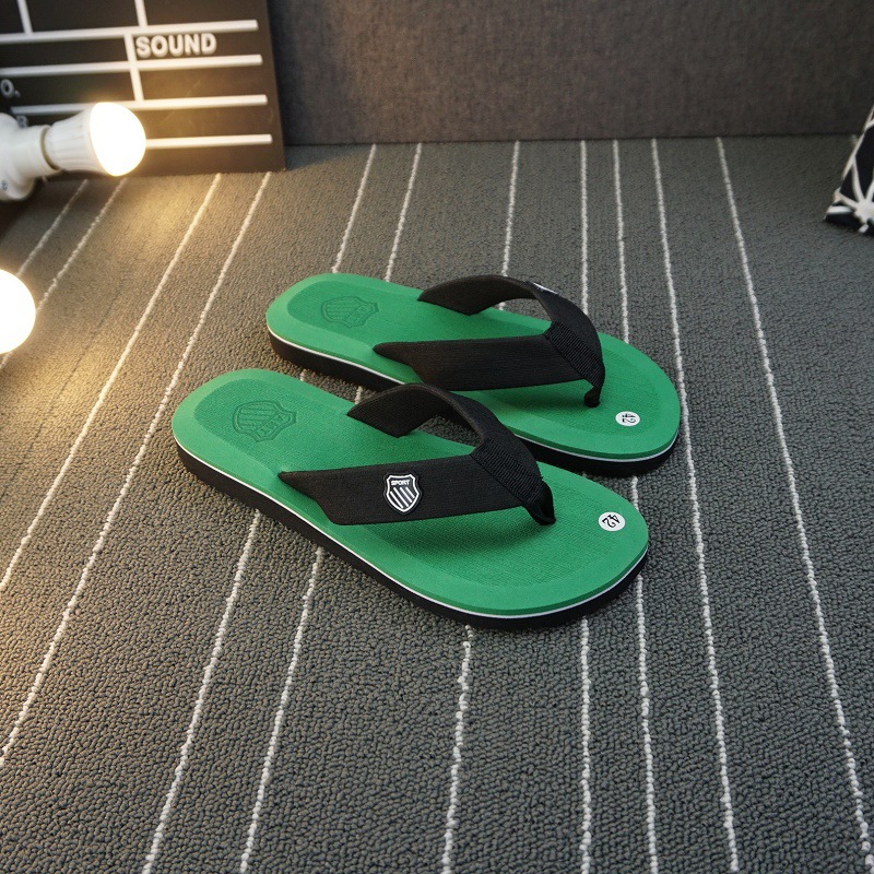 comfortable Summer new cross-border Instagram flip-flops men's casual fashion trend beach flip-flops 2025