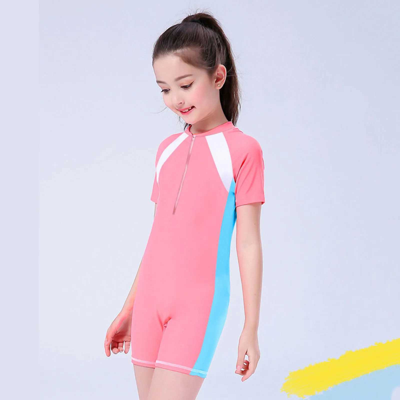 Infant Swim Shorts Girls And Boys 1 Piece Swimsuit Kid Water Sport Short Swimsuit Bathing Suits Swim Trunks for Boys 8XJ250214