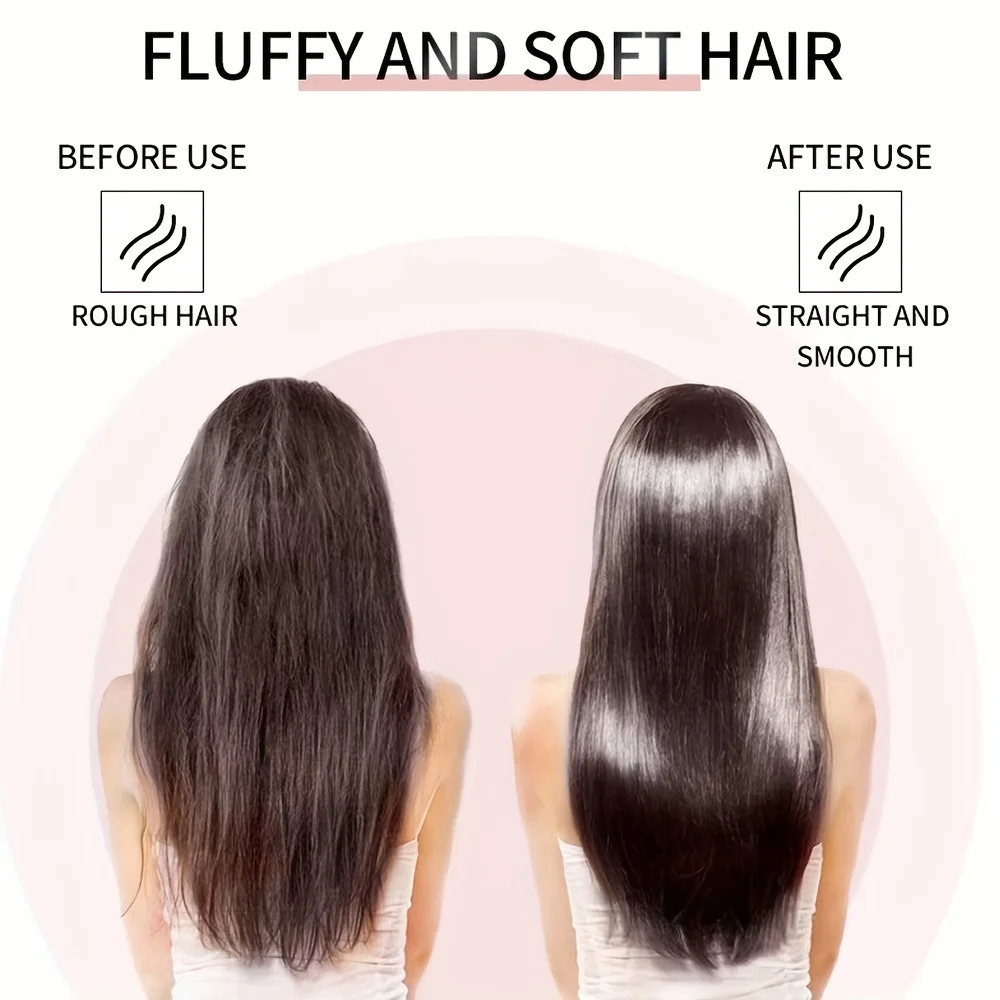 Wireless hair straightener mini portable USB intelligent temperature control upgraded anti scald portable charger party tra 250214