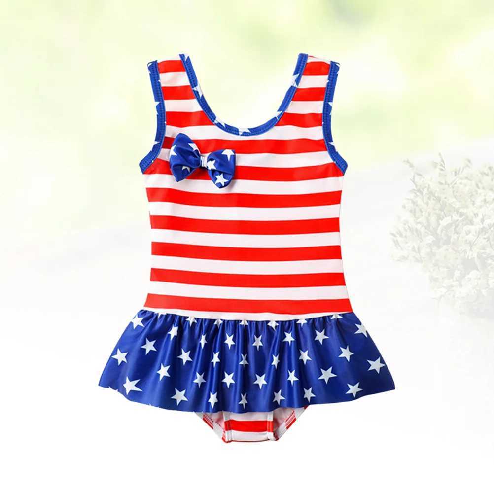 One-piece Girl Swimsuit Beachwear Swimming Costume Toddler Bathing ChildXJ250214
