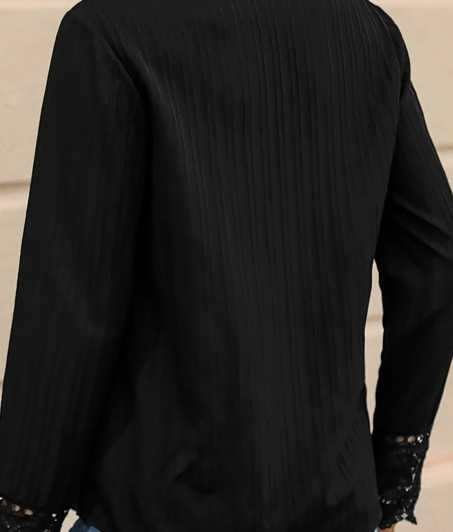 Plus Size Elegant Loose Blouse Woman Fashion Temperament Long Sleeve Woman Shirt Printed Casual Woman Shirt Holiday Top 250210