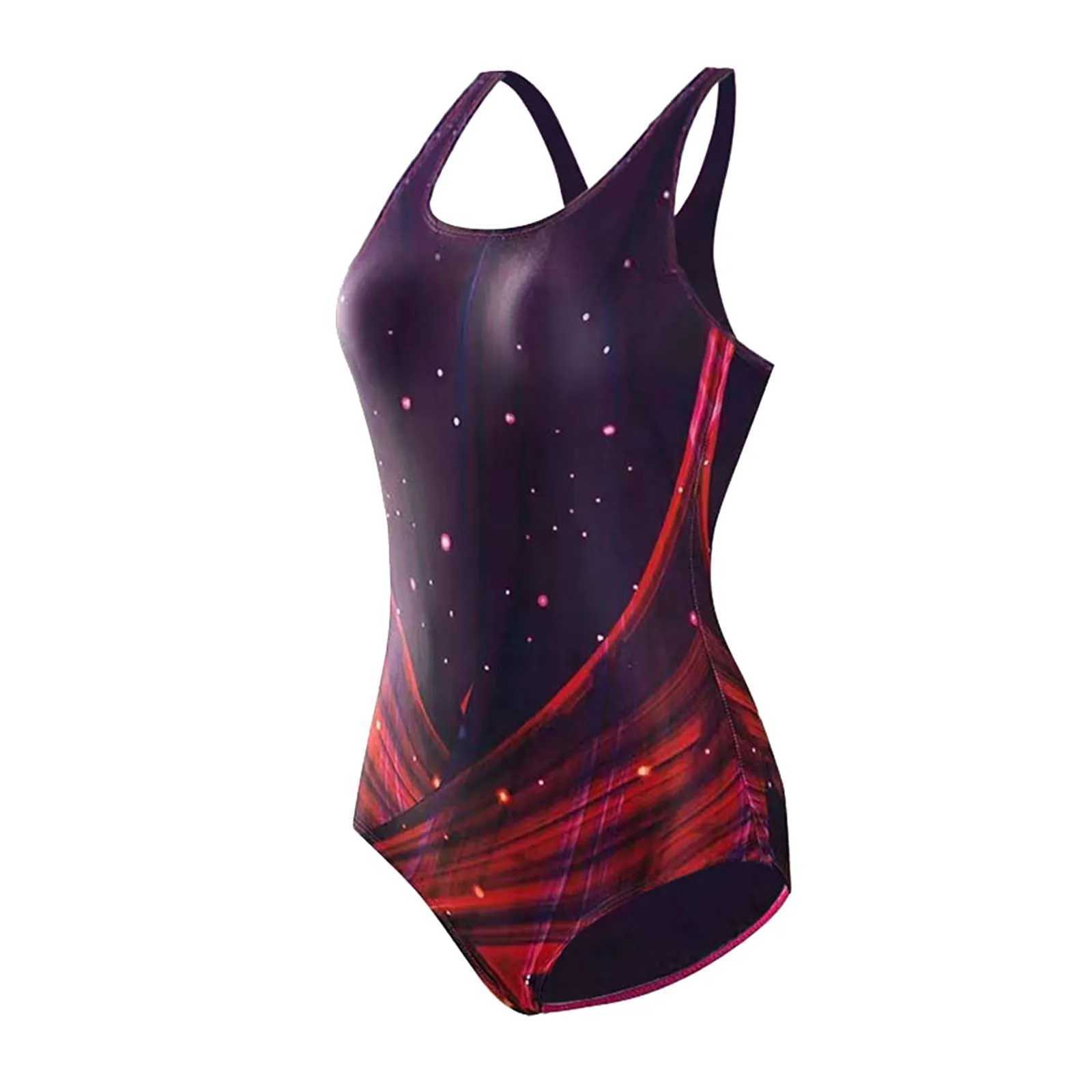 Womens Two-Piece Swimsuit Womans Racerback Backless Sleeveless Swimsuits Tank Top Sport Swimwear Womens Separate SwimsuitW250214