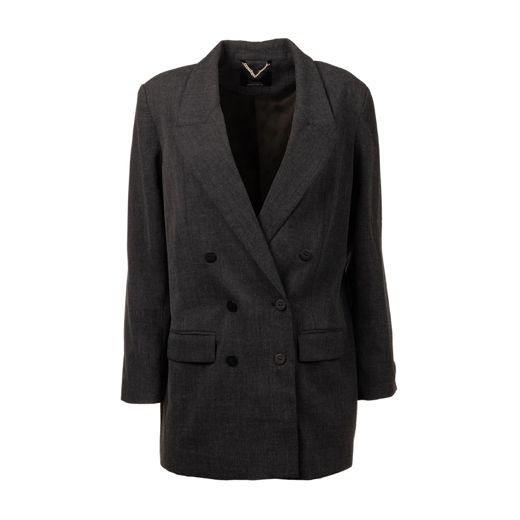 Classic Loose-fit Double Breasted Women Blazer Jacket