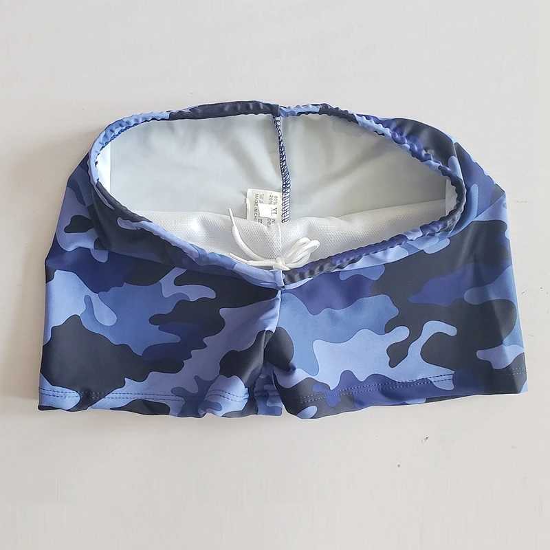 SWIMMART Kids Boy Swimwear 2024 Summer Children Beachwear Waist Drstring Toddler Swim Trunk Teenage Swimsuit DropshippingXJ250214