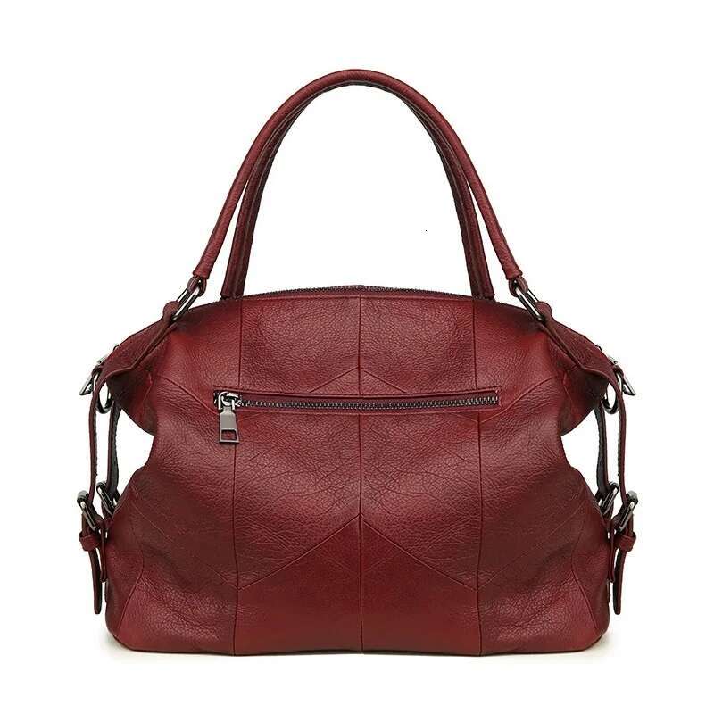 2021 Women Genuine Leather Handbag Elegant Tote Ladies Shoulder Crossbody Bags Large Capacity Designer Handbags and Purses