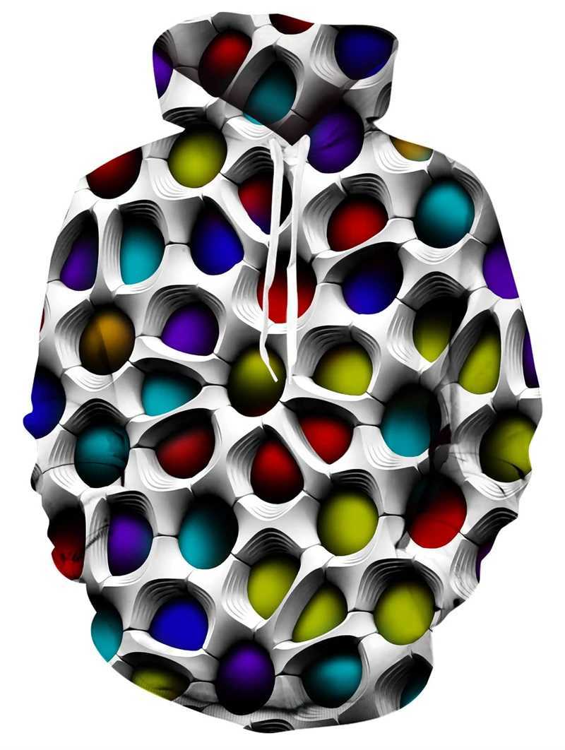 New Printed Unisex Hoodies Novelty Print 3D Patternv Hooded Pullover Sweatshirt With Pocket Hoodie Streetwear Loose Comfortable W250215