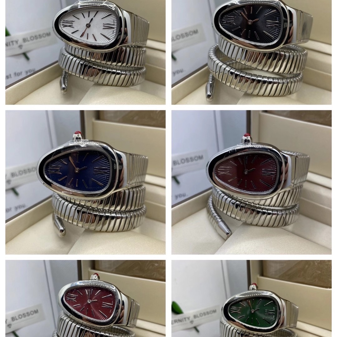 Watch Snake Wristwatch Luxury Designer Watch diamond watch 316 stainless steel Fashion watches Women Snake shaped wristwatch Bracelet Style aaa bracelet Jewelry