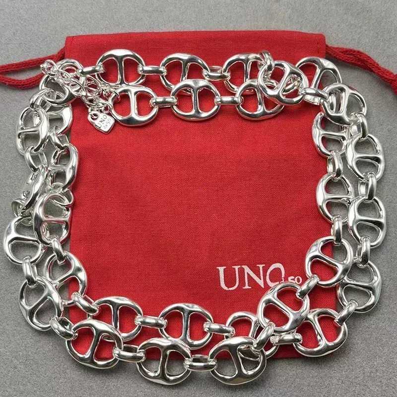 Stud 2023 UNODE50 New European and American Hot Selling Fashion High Quality Necklace Womens Romantic Jewelry Gift Bag J250215