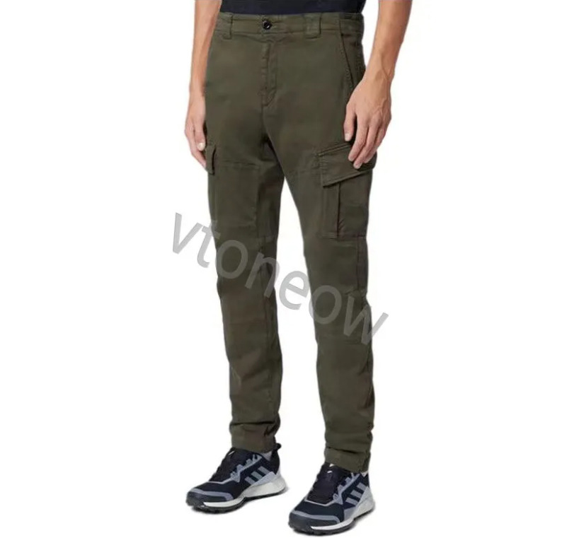 Hip Hop Top Joggers Cargo Pants for Men with Multi-Pockets Ribbons Man Sweatpants Streetwear Casual Mens Companiespants S-2XL