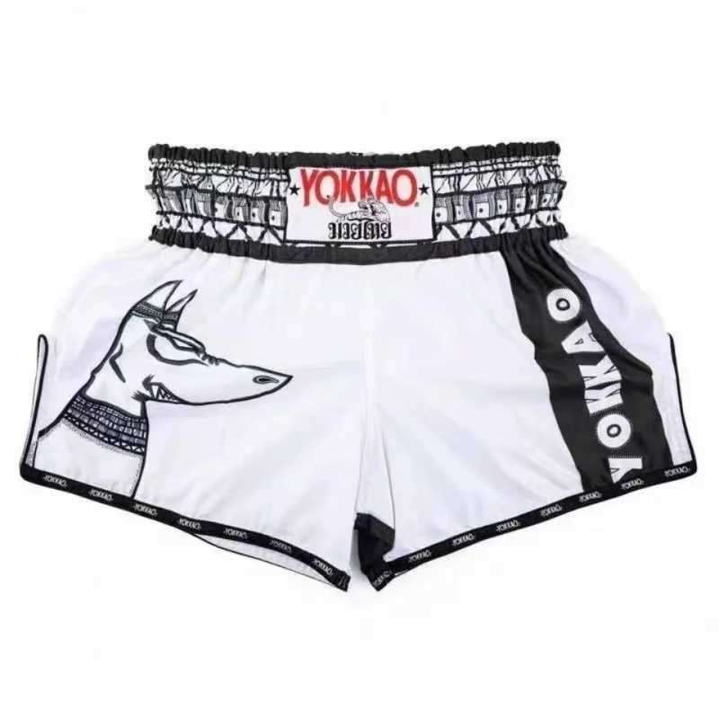 Muay Thai Shorts Beach Pants Sanda Fighting Professional Training Boxing Children Fighting Customization W250215