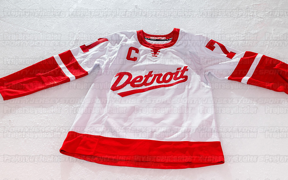 Larkins Lucas Raymond 2025 Stadium Series Jersey Vladimir Tarasenko Patrick Kane Moritz Seider Ben Chiarot Simon Edvinsson Campbell BRANDSEGG-NYGARD