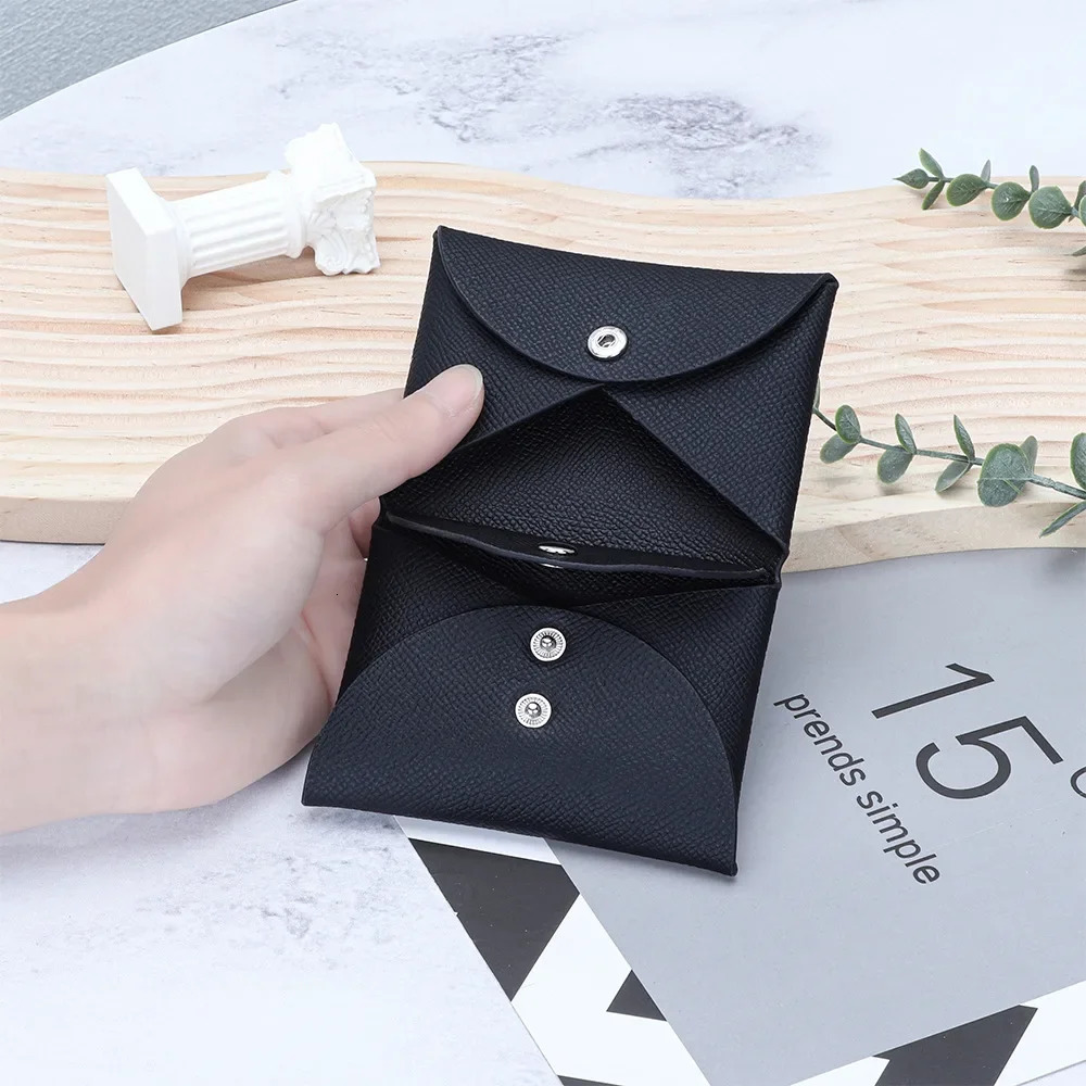 Mini Coin Purse Genuine Leather Small Coin Wallet Genuine Leather Hasp Coin Purse Pouch Change Holder Card Holder for Men Women 250207