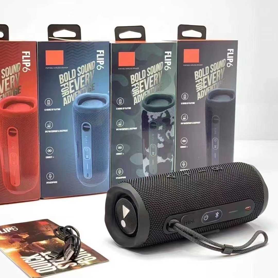 Flip6 Kaleidoscope Bluetooth Speaker Wireless Mini Outdoor Portable High and Low End Audio subwoofer Y250215