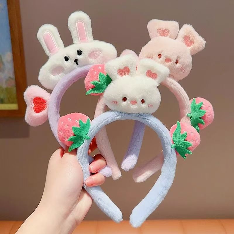 Adorable Rabbit Ears Hair Band with Cat Paw Design for Kids - Ideal for Playground Performances