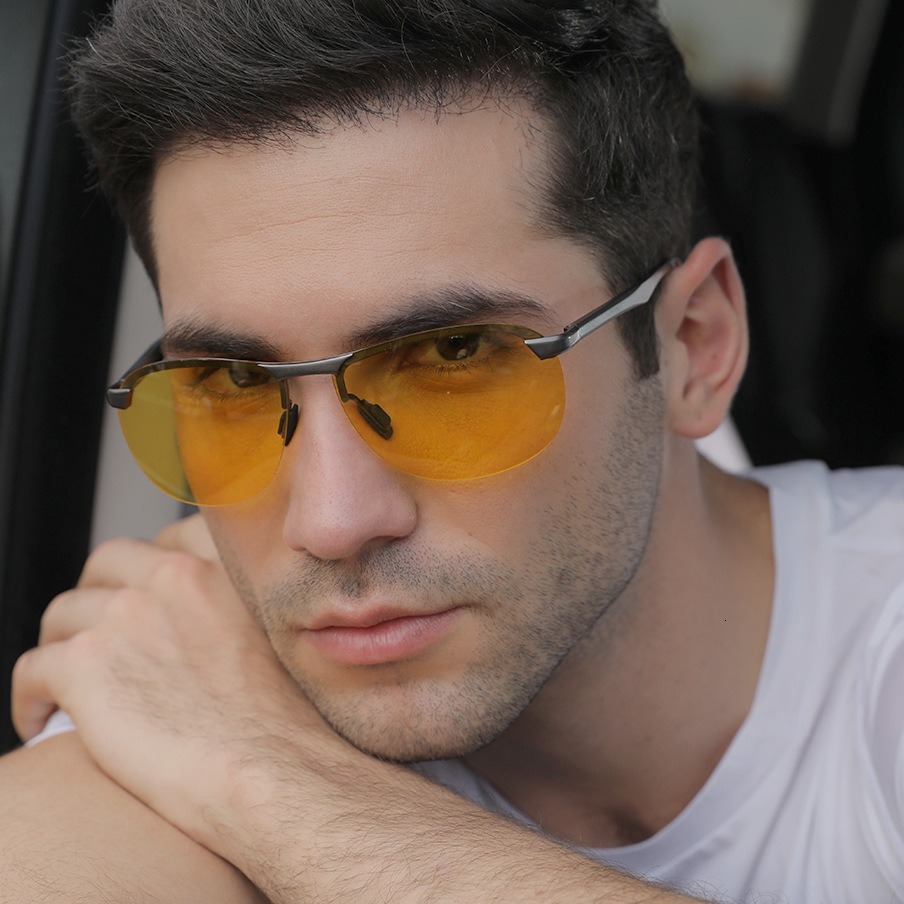 New aluminum magnesium men's polarized drivers sunglasses, driving glasses, sports glasses designer sunglasses for women