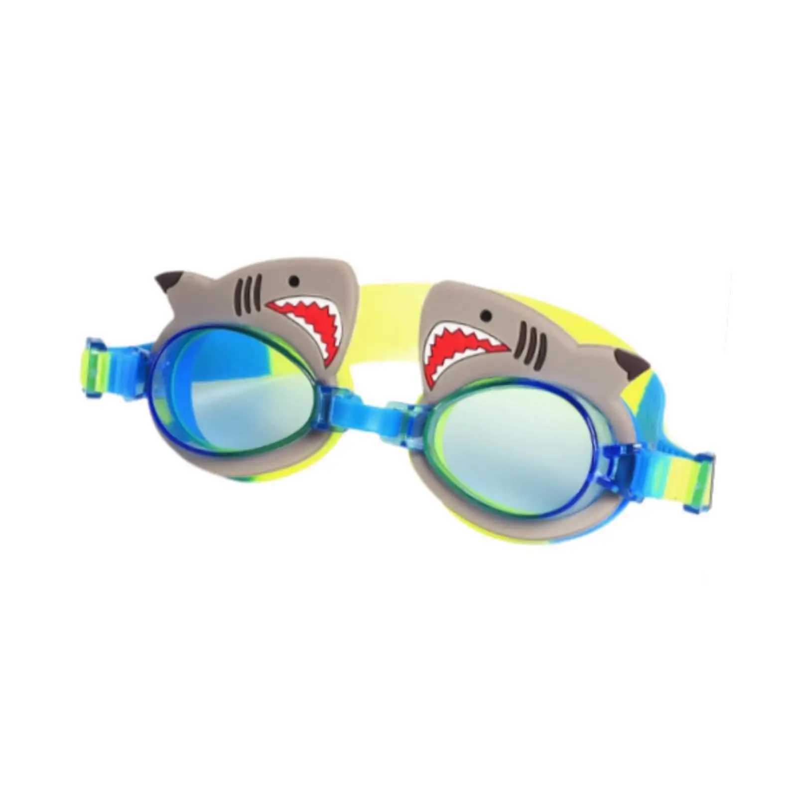Kids Swim Goggles Shark Shaped Anti Fog Goggles for Water Sports Youths Z250215