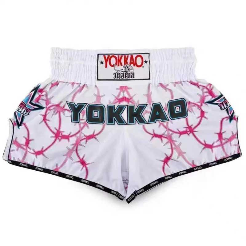 Muay Thai Shorts Beach Pants Sanda Fighting Professional Training Boxing Children Fighting Customization W250215