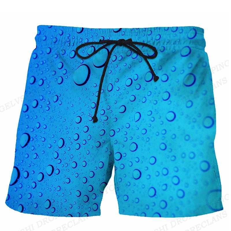 Mens swimsuit shorts beer 3D surfboard childrens beach shorts mens swim trunks Masculina sportswear quick drying underwear boys W250215