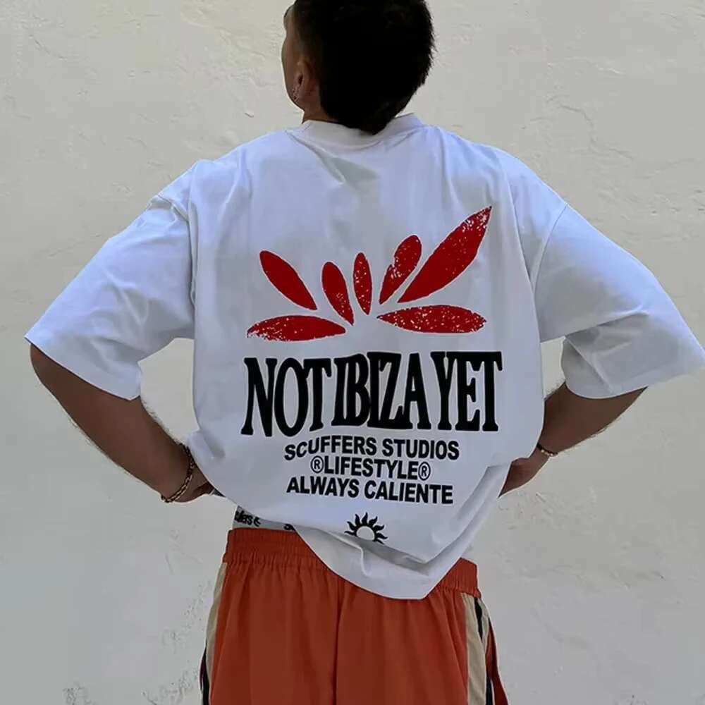 Men's and women's short-sleeved t-shirt, scuffers style, with carillon print, surfcases, holiday, luxury brands, street, South America, 2025