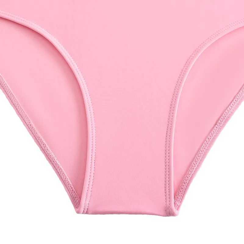 Pink Girls One Piece Swimsuit for Kids Childrens Swimwear 8-12 Years Teenage Beach Wear Cut Out Bathing Suit Flower BodysuitXJ250214